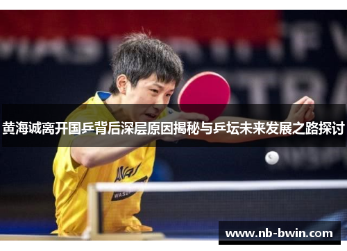 黄海诚离开国乒背后深层原因揭秘与乒坛未来发展之路探讨