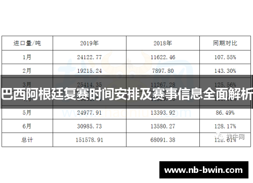 巴西阿根廷复赛时间安排及赛事信息全面解析